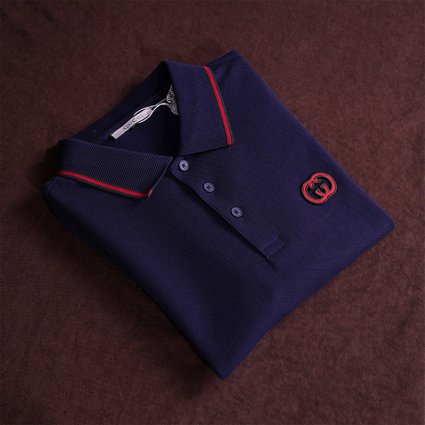 Gravity Blue Polo T-Shirt
