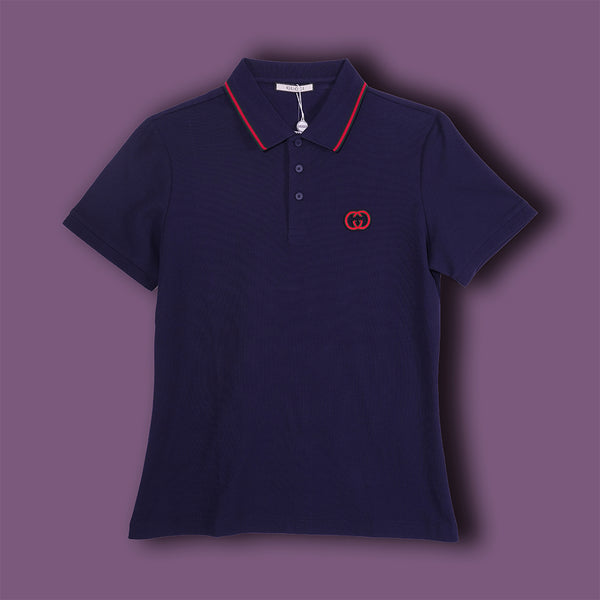 Gravity Blue Polo T-Shirt