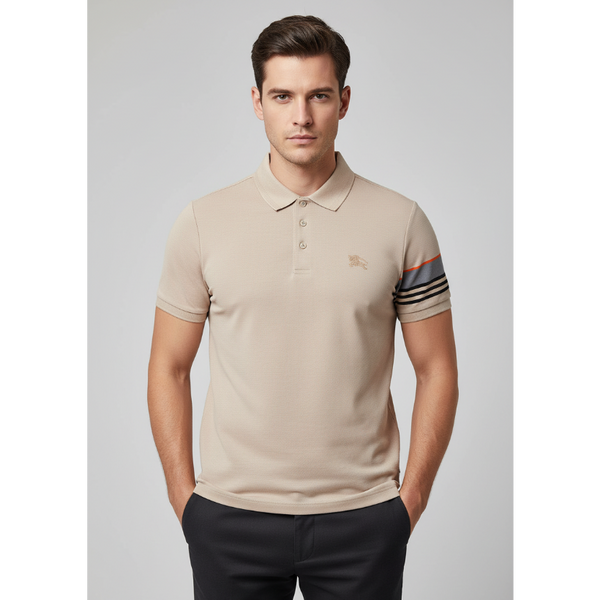 Gravity khaki Polo T-Shirt