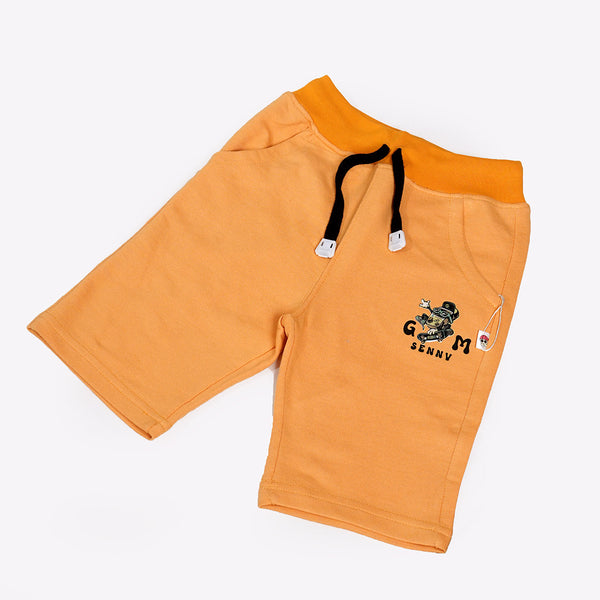 Boys Orange Shorts