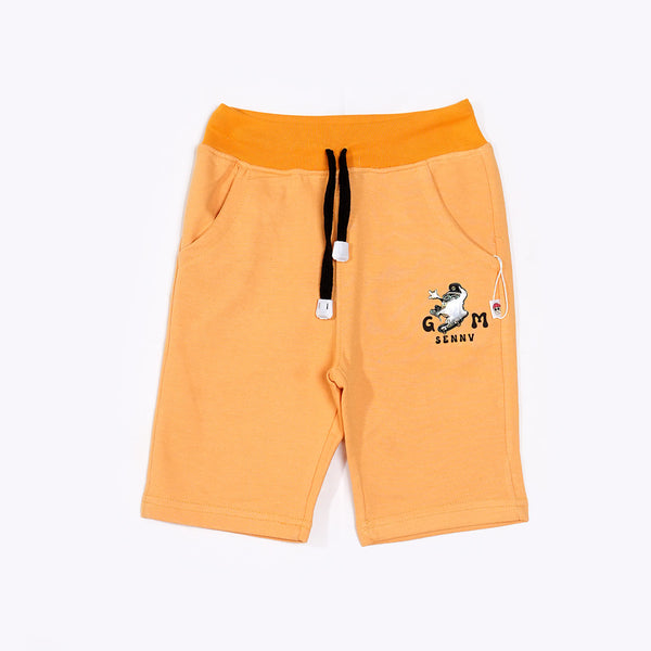 Boys Orange Shorts