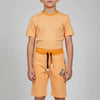 Boys Orange Shorts