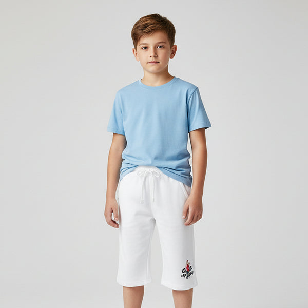 Boys White Shorts