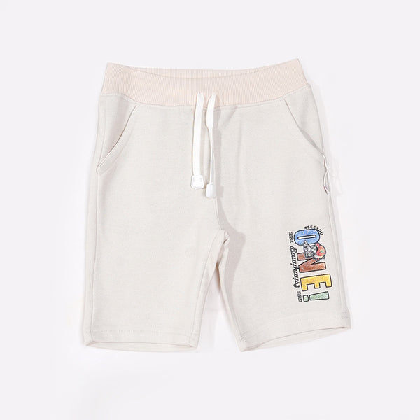 Boys White Shorts