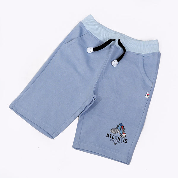 Boys Sky-Blue Shorts