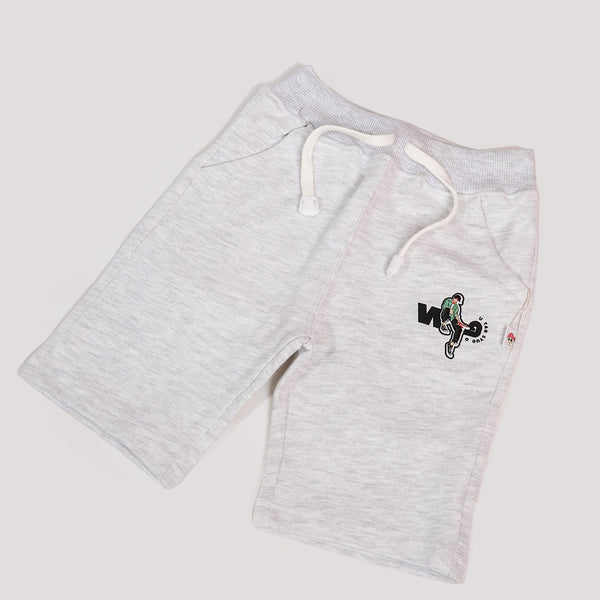 Boys Light Grey Shorts