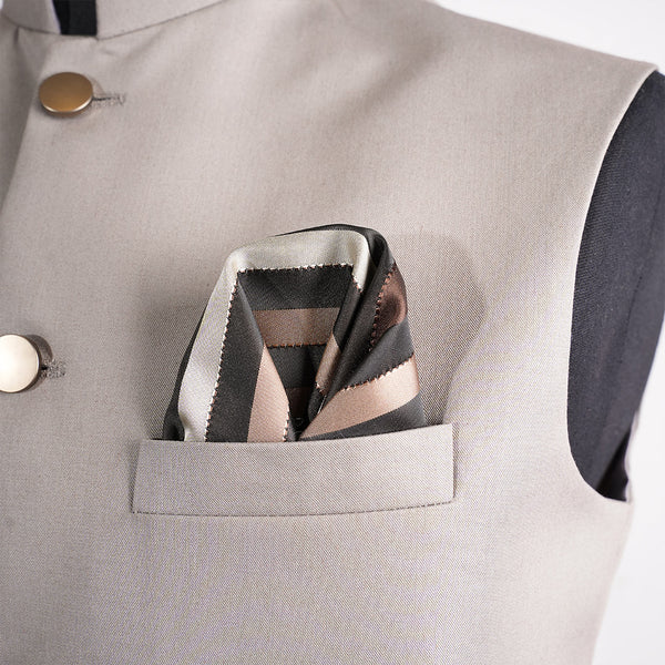 Gravity Men Waist Coat Grey