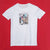 Boys Graphic White T-Shirt