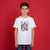Boys Graphic White T-Shirt