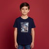 Boys Graphic Black T-Shirt