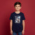 Boys Graphic Black T-Shirt