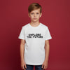 Boys Graphic White T-Shirt