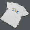 Boys White Graphic T-Shirt