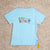 Boys Sky Blue Graphic T-Shirt