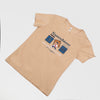 Boys Graphic Brown T-Shirt