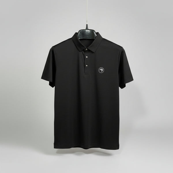 Gravity Black Polo T-Shirt