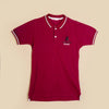Boys Polo Red T-Shirt