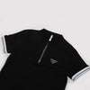 Boys Polo Black T-Shirt