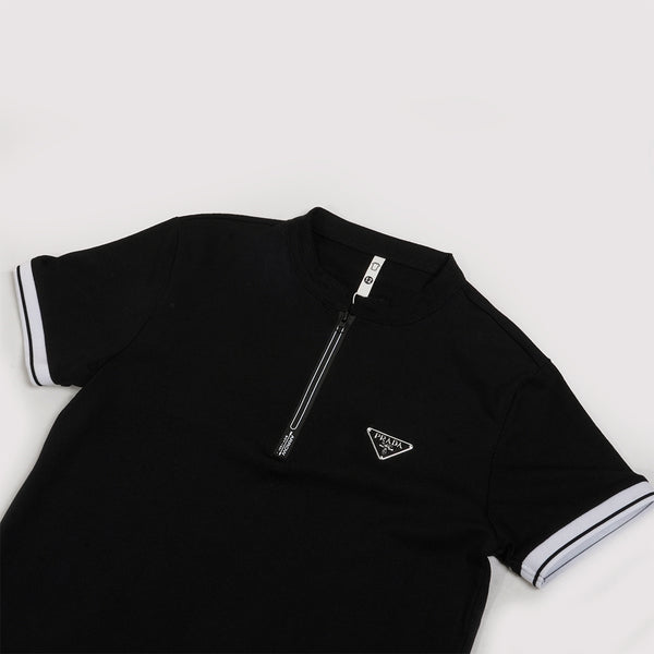 Boys Polo Black T-Shirt
