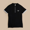 Boys Polo Black T-Shirt