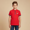 Boys Polo Red T-Shirt