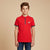 Boys Polo Red T-Shirt