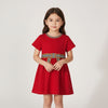 Girls Red Frock