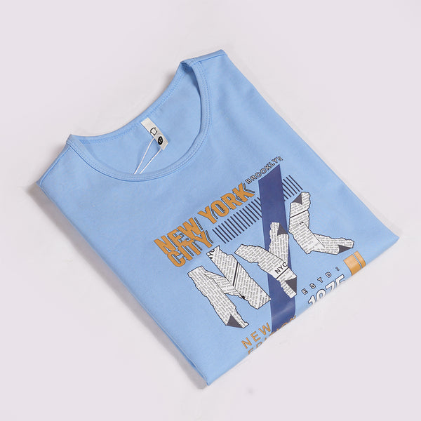 Boys Sky Blue T-Shirt