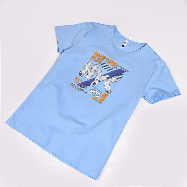 Boys Sky Blue T-Shirt