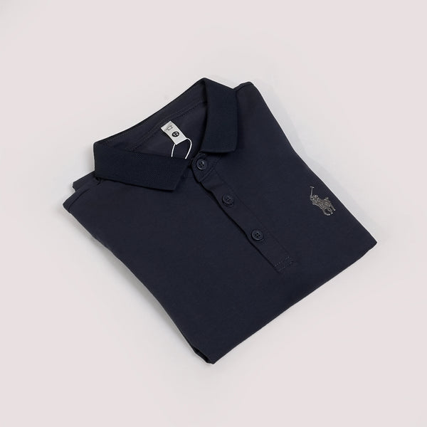 Boys Blue Polo T-Shirt
