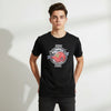 Boys Black Graphic T-Shirt
