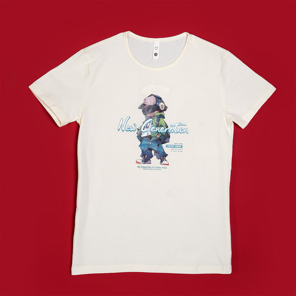 Boys Off White Graphic T-Shirt