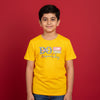 Boys Yellow Graphic T-Shirt