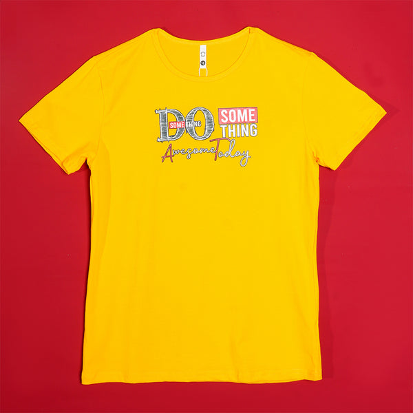 Boys Yellow Graphic T-Shirt