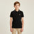 Boys Black Polo T-Shirt