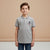 Boys Grey Polo T-Shirt