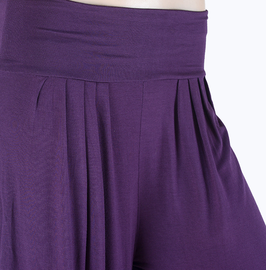 LADIES PLEATTED TROUSER WITH BELT