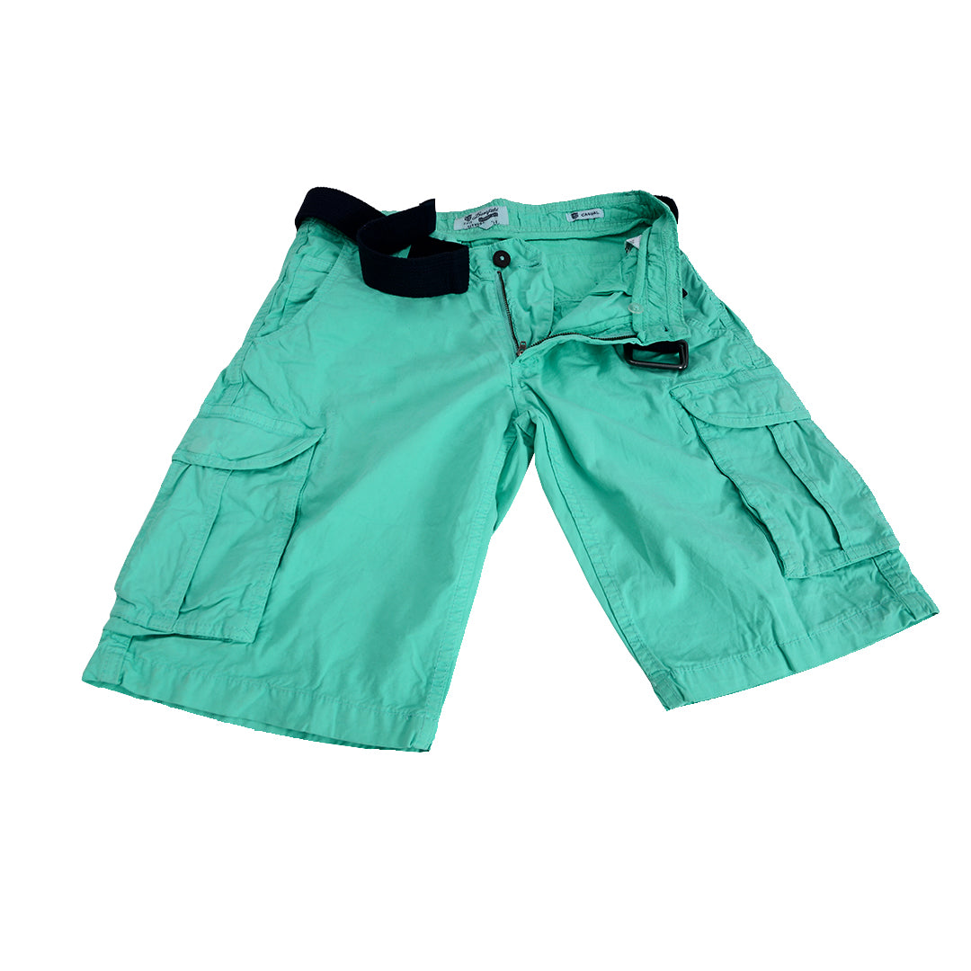 Brmuda Style Sea Green Shorts