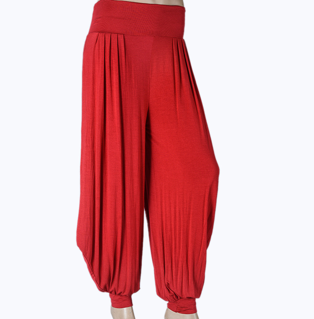 LADIES PLEATTED TROUSER WITH BELT