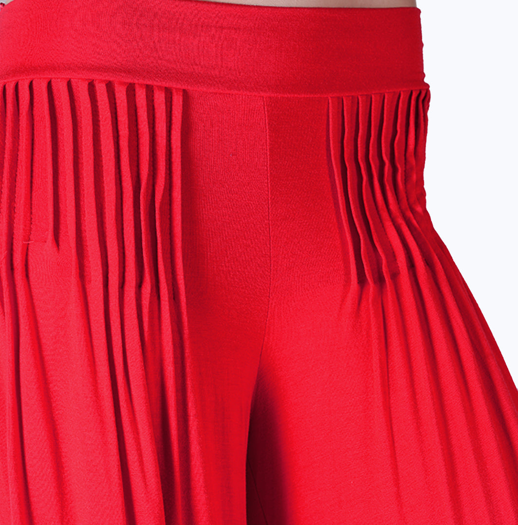 Ladies PLEATTED Trouser With More Front PLEATES