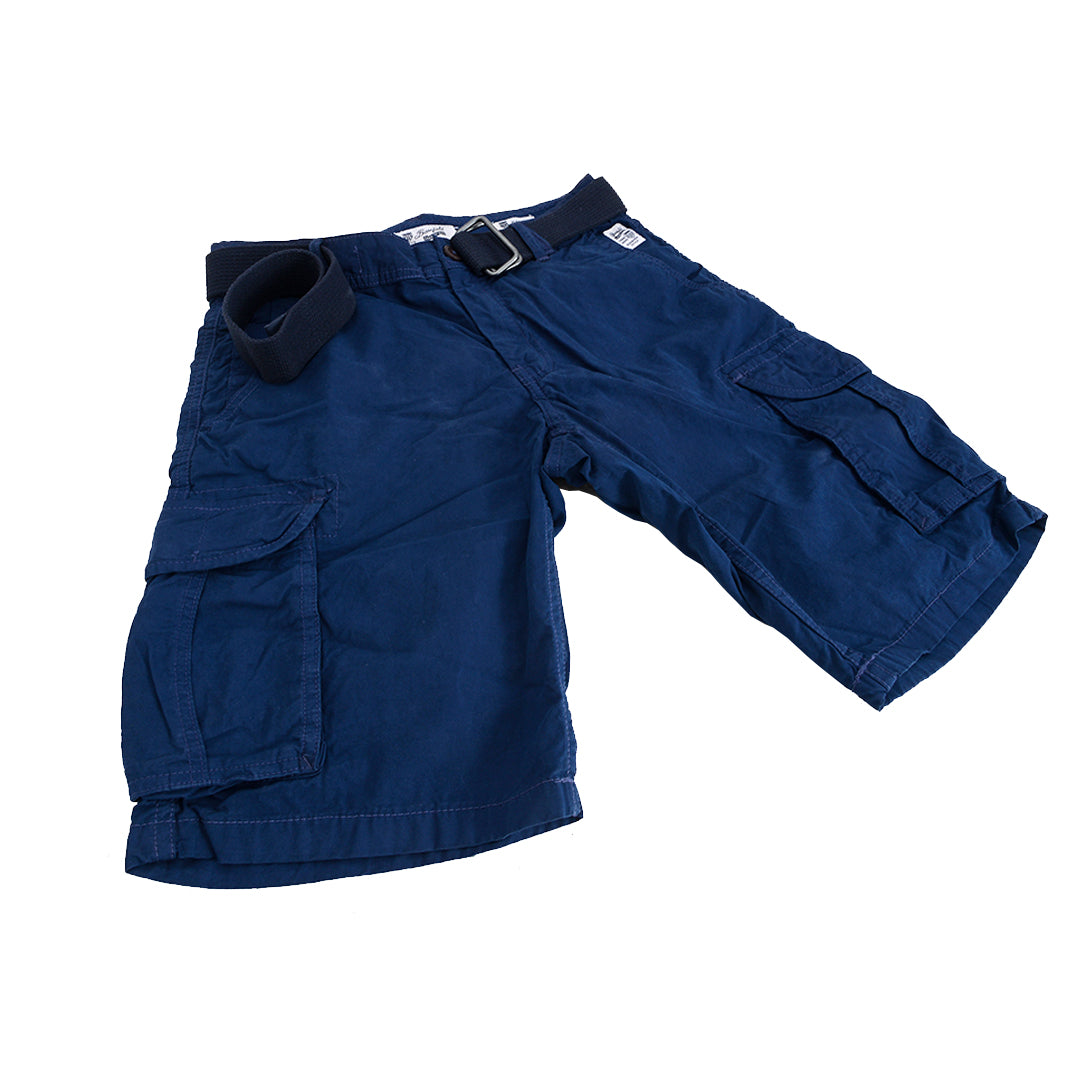 Brmuda Style Navy Blue Shorts