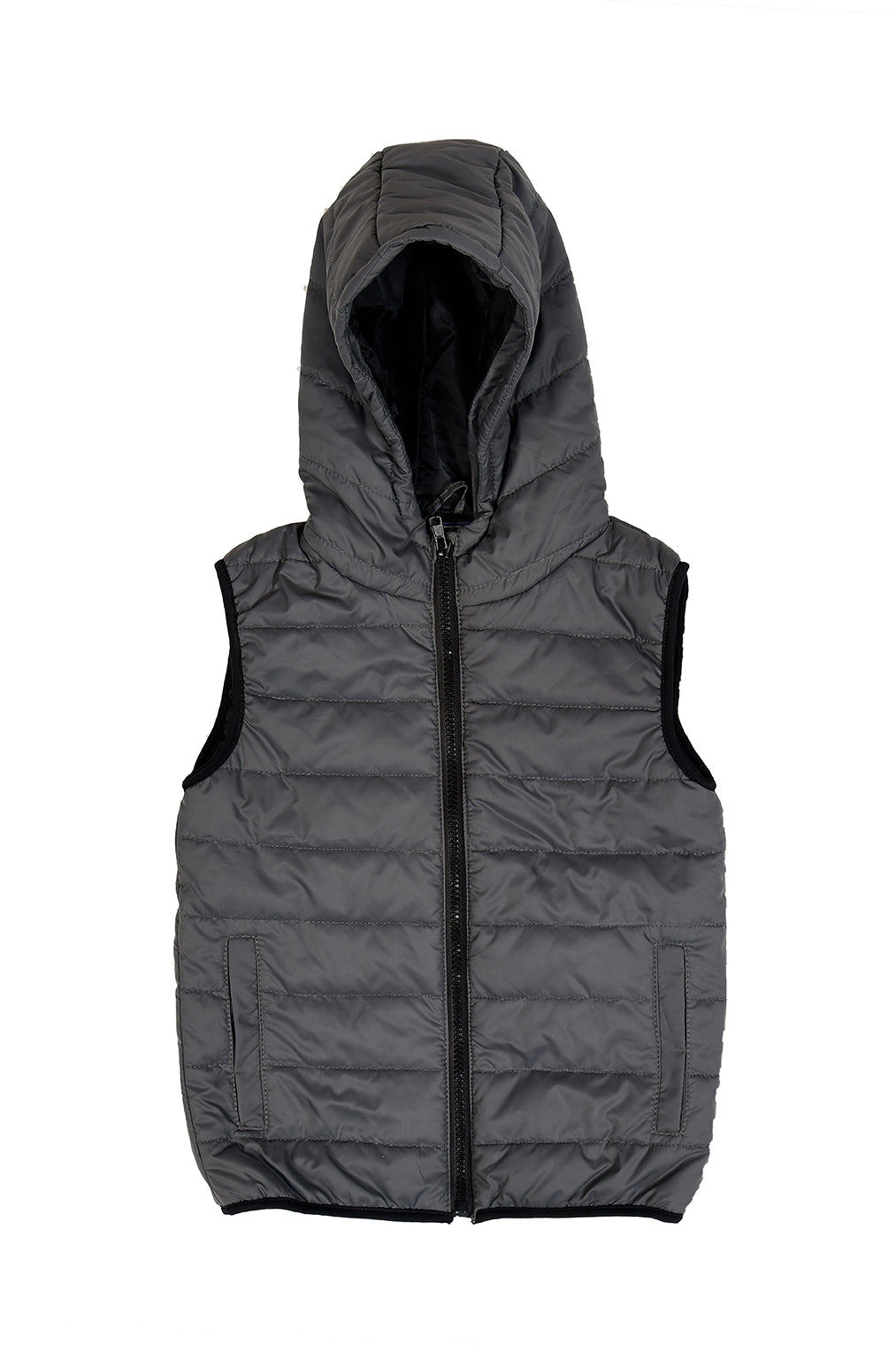 Boys Jacket Sleeveless Grey
