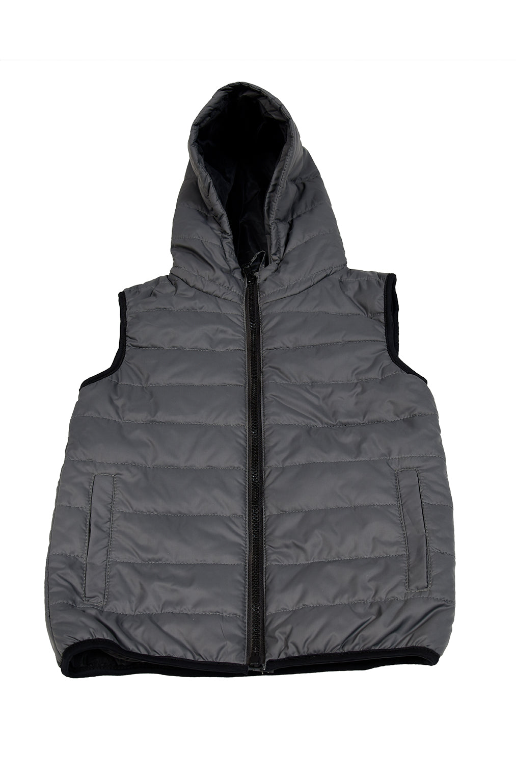 Boys Jacket Sleeveless Grey