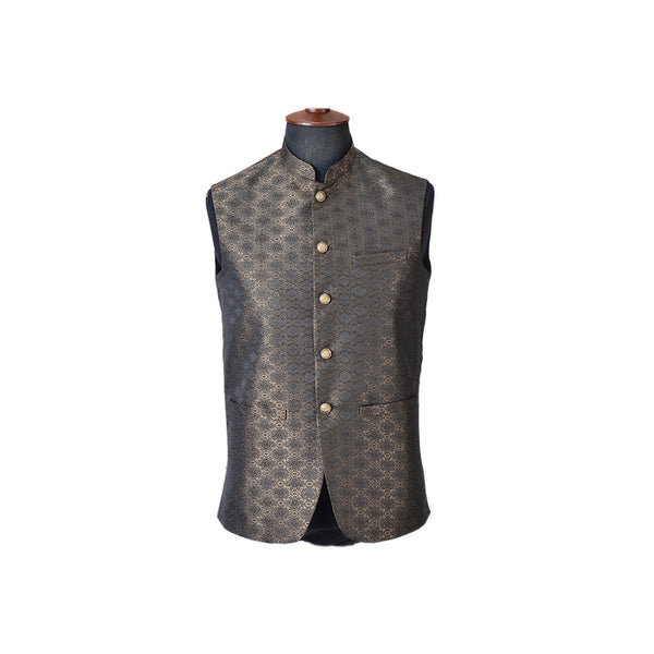 Gravity Men Waist Coat Dark Brown 46652-46654