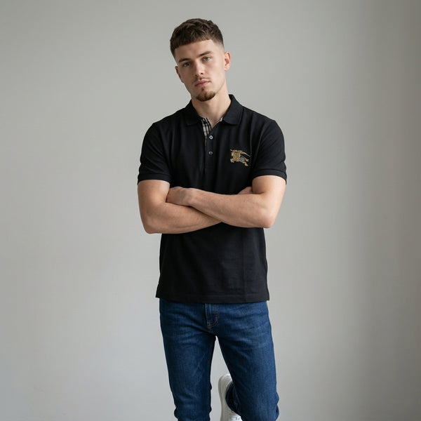 Gravity Black Polo T-Shirt
