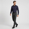 Gravity Men Dress Shirt Blue
