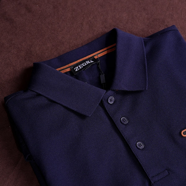 Gravity Blue Polo T-Shirt