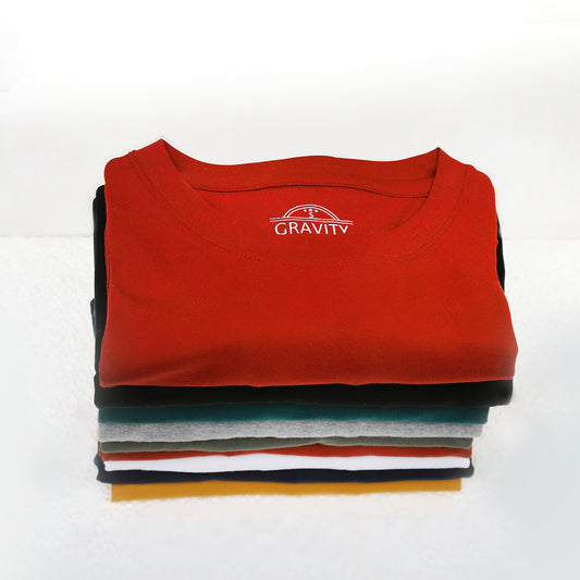 GRAVITY Basic Round Neck