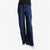 Women's Wide Leg Dark Blue Jeans
