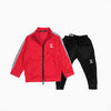 Boys Track Suit Red & Black